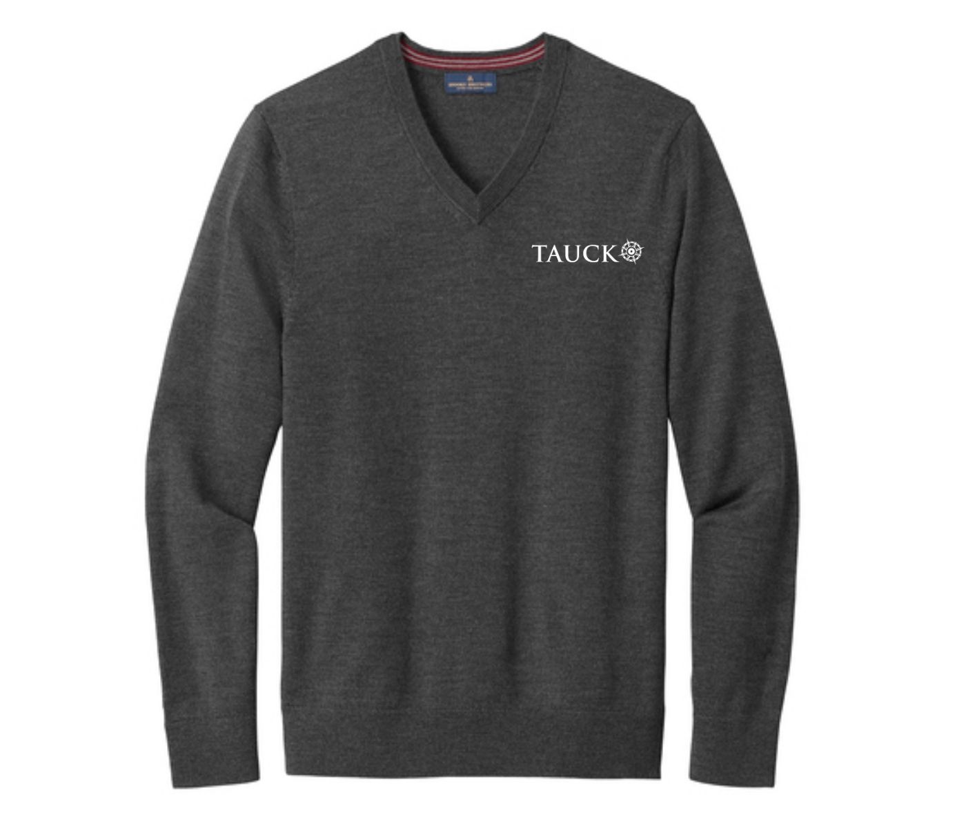 Tauck Men's Brooks Brothers Merino Travel Sweater - Image 3